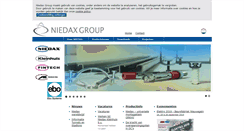 Desktop Screenshot of niedax.nl