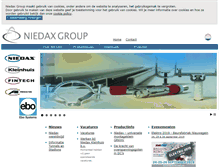 Tablet Screenshot of niedax.nl